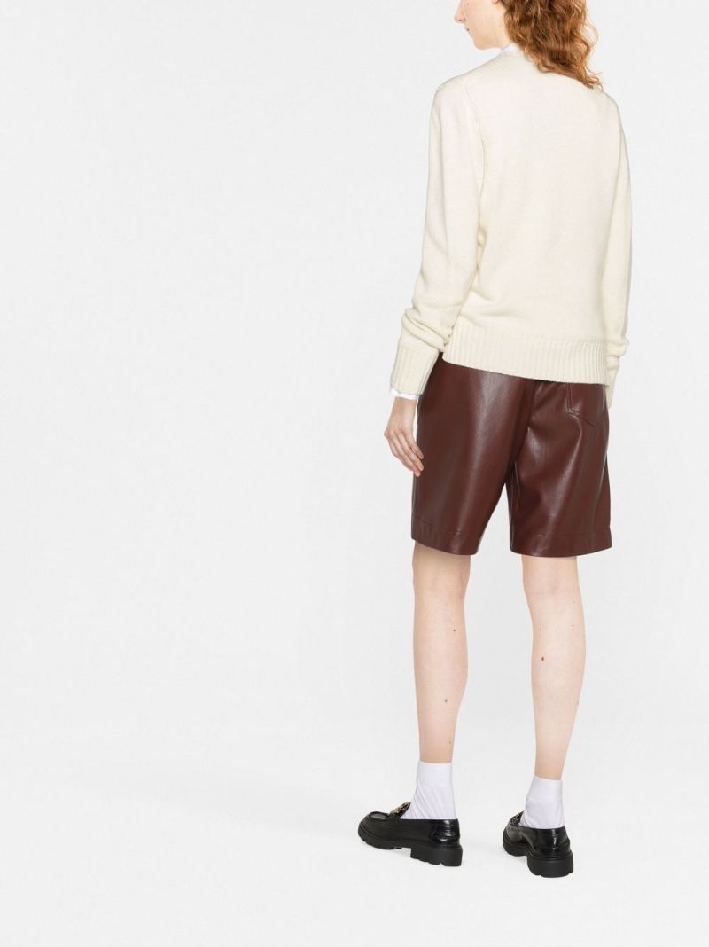 Neutral Polo Bear Wool Sweater