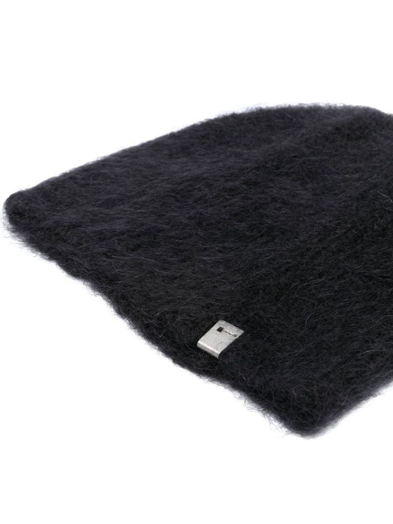 Black Logo Beanie Hat