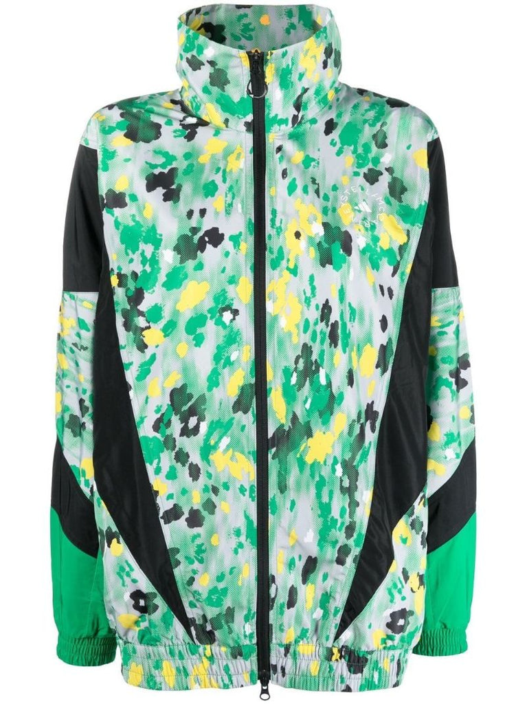 Green Truelife Speckled Track Jacket