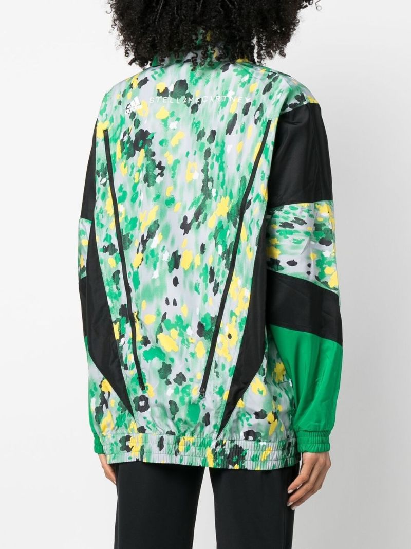 Green Truelife Speckled Track Jacket