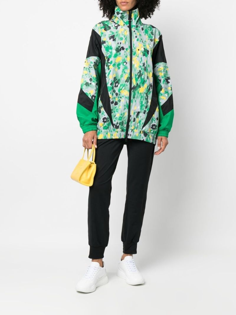 Green Truelife Speckled Track Jacket