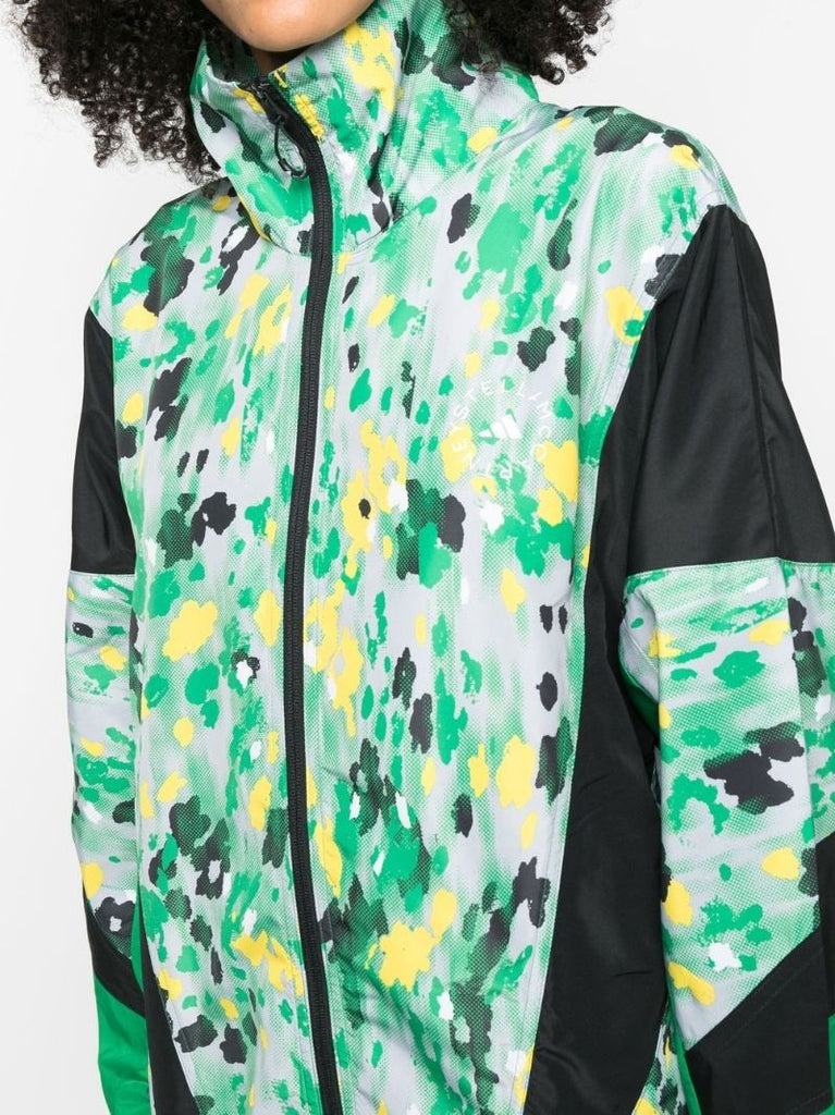 Green Truelife Speckled Track Jacket