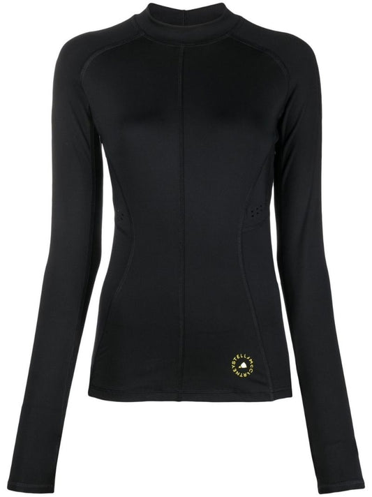Black Truepurpose Yoga Top