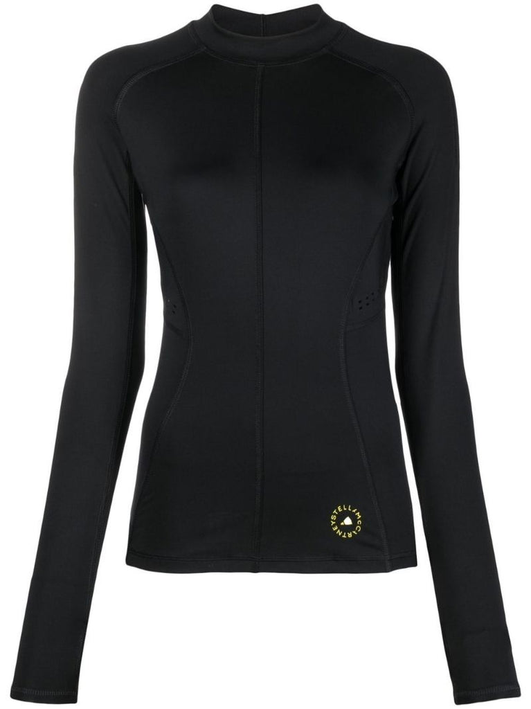 Black Truepurpose Yoga Top
