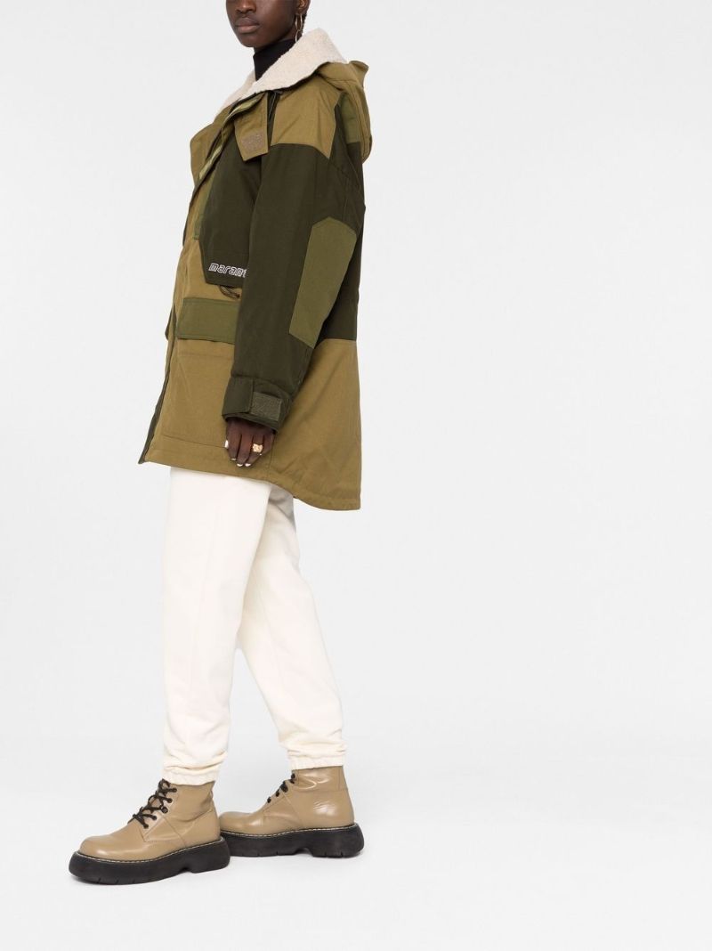 Green Ganeri Hooded Coat