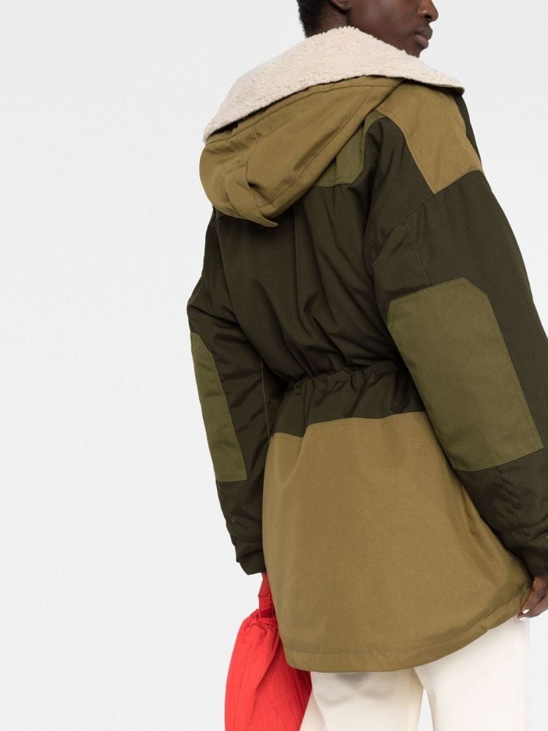 Green Ganeri Hooded Coat