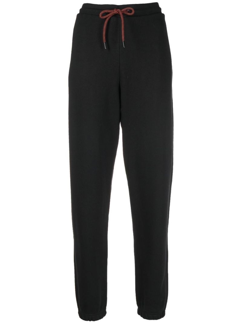 Black Straight-leg Track Pants