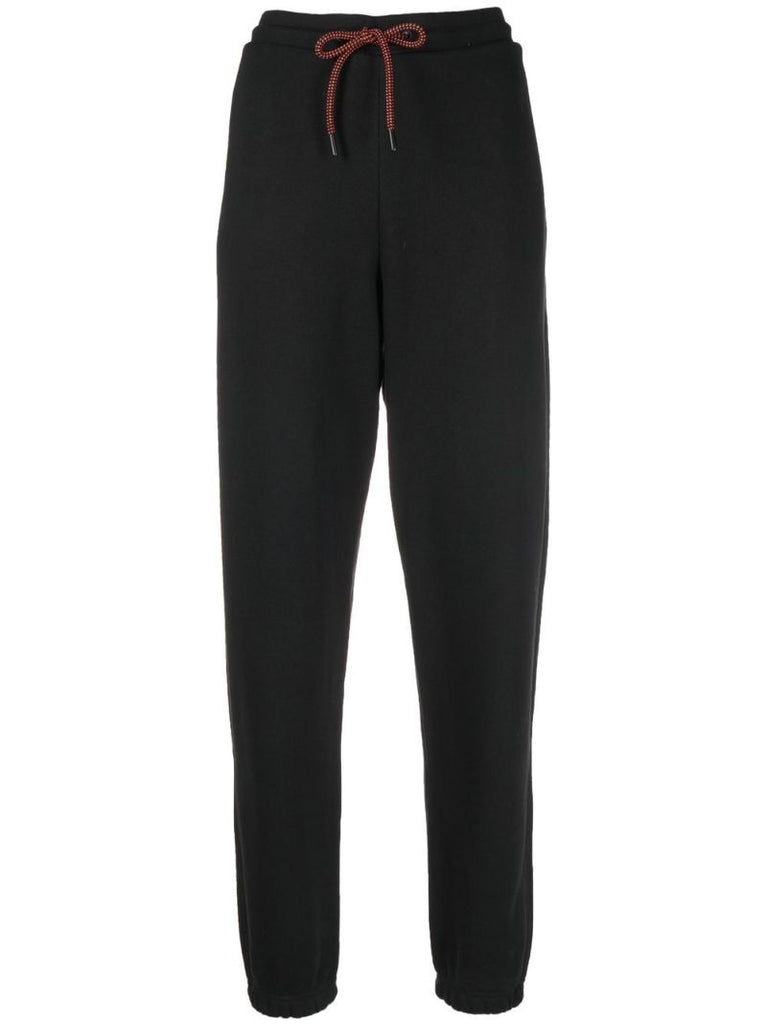 Black Straight-leg Track Pants