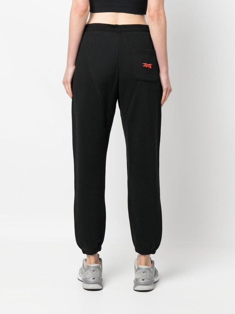 Black Straight-leg Track Pants