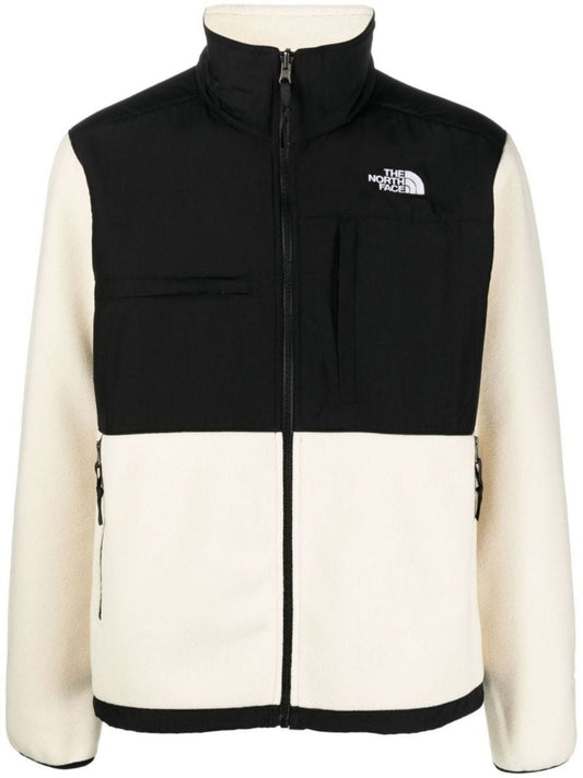 White and Black Denali Fleece Jacket
