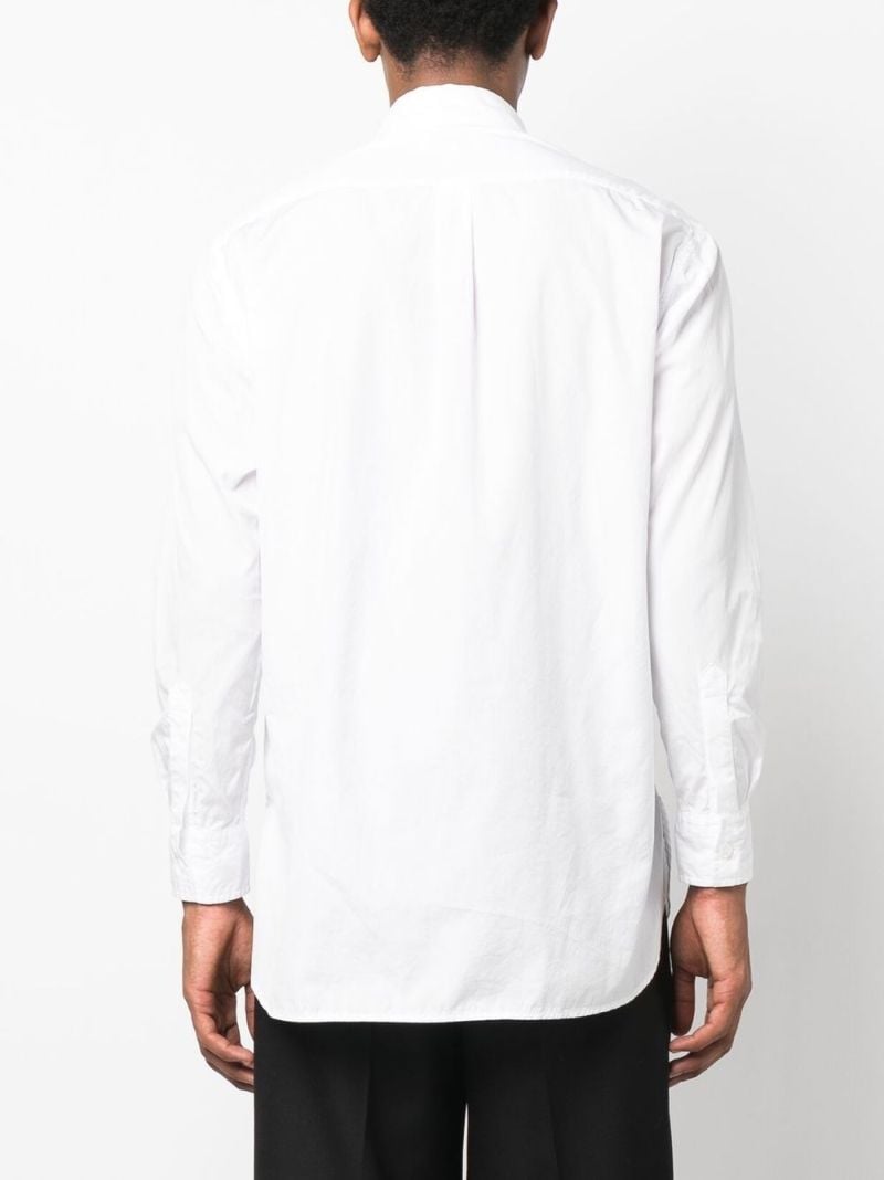 White Long Sleeve Cotton Shirt