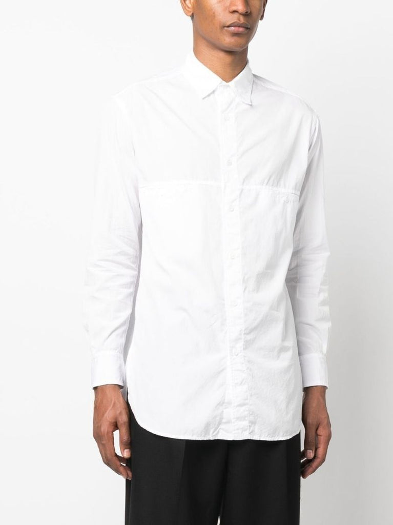 White Long Sleeve Cotton Shirt