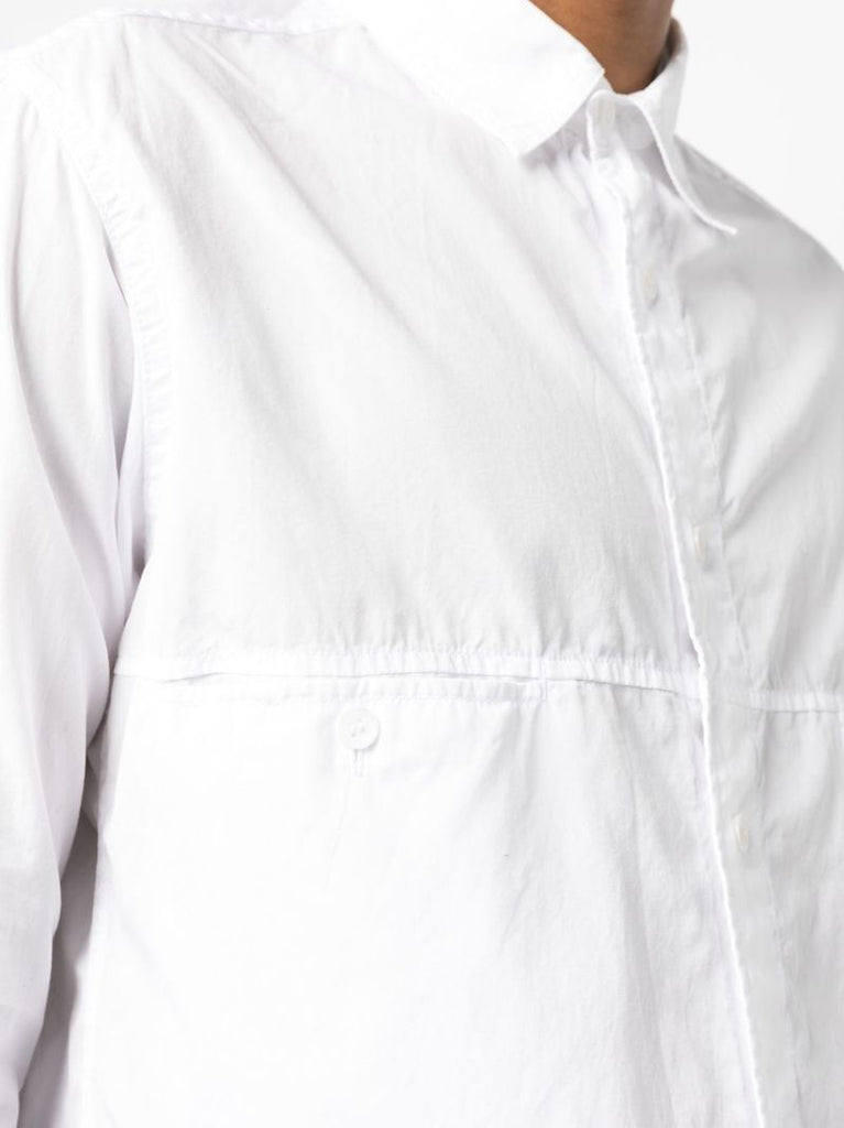 White Long Sleeve Cotton Shirt