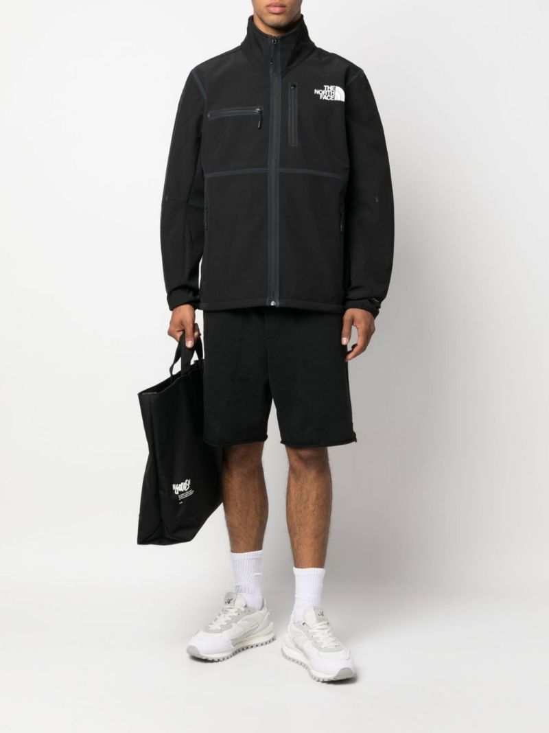 Black Futurefleece Hooded Jacket