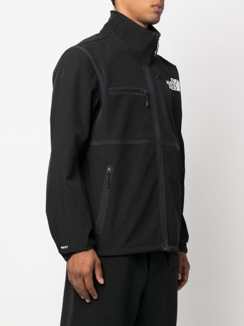 Black Futurefleece Hooded Jacket