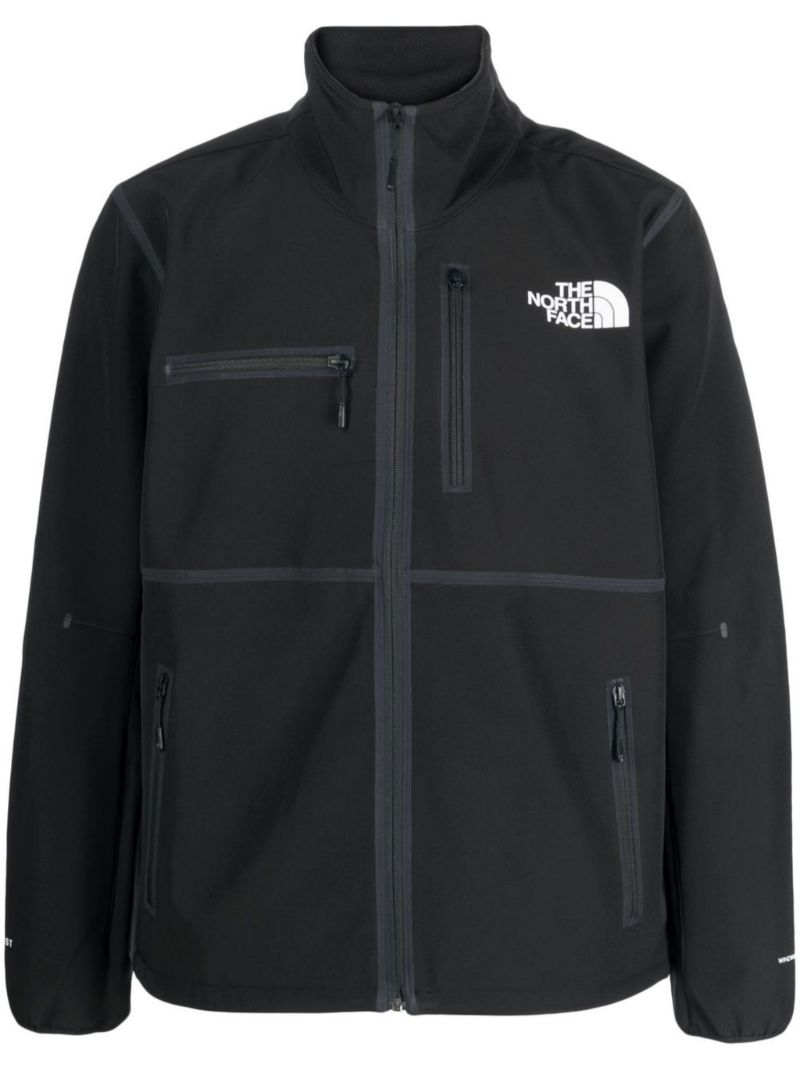 Black Futurefleece Hooded Jacket