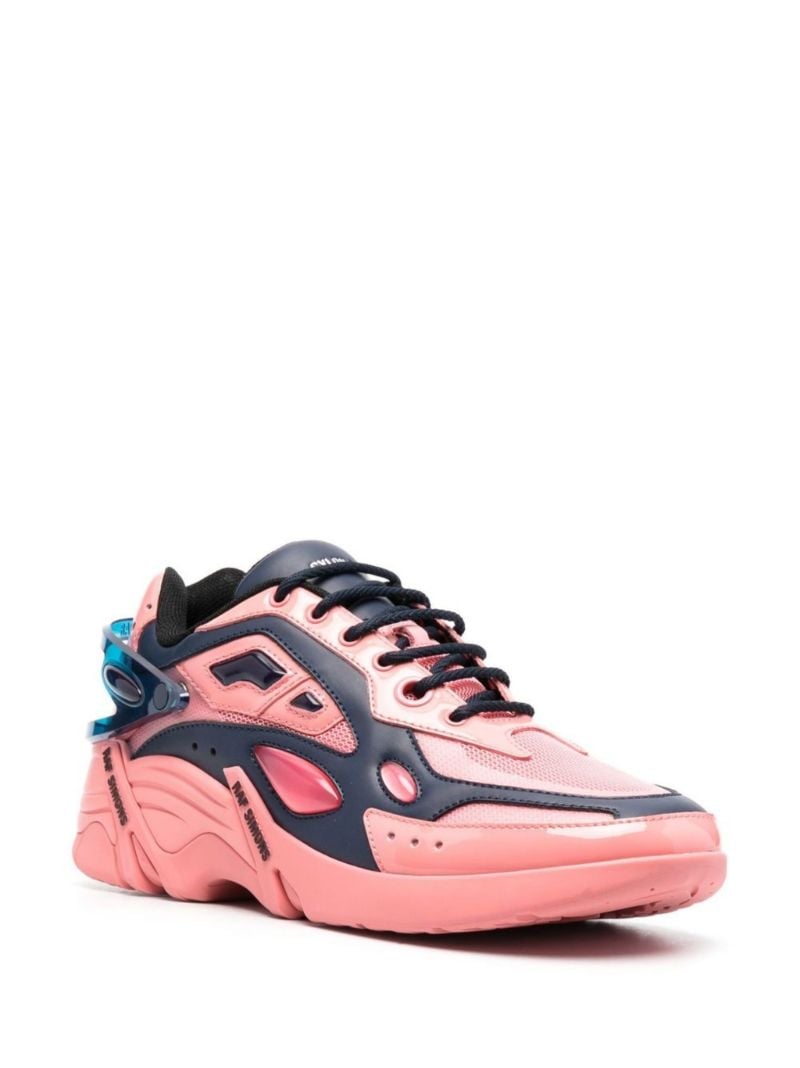 Pink Cylon 21 Leather Sneakers