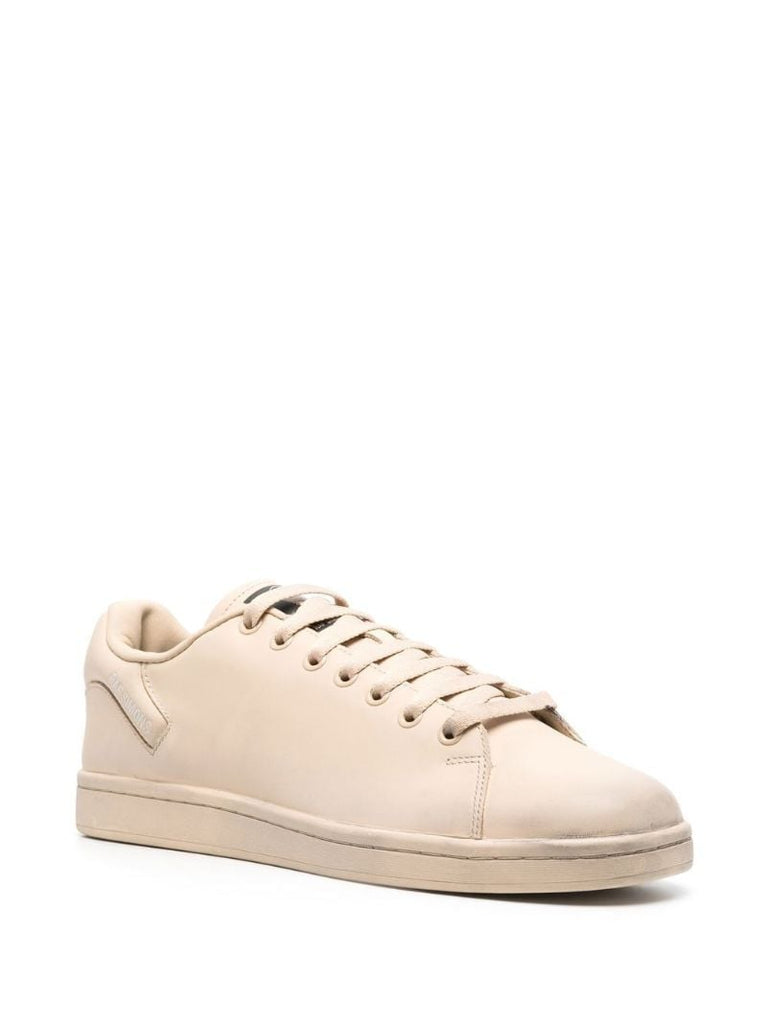 Neutral Orion Leather Low-top Sneakers