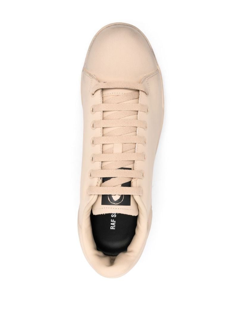 Neutral Orion Leather Low-top Sneakers