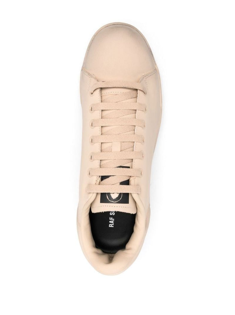 Neutral Orion Leather Low-top Sneakers