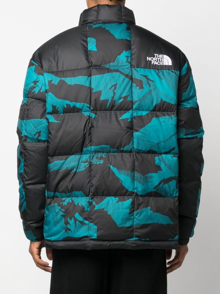 Blue and Black Lhotse Puffer Jacket