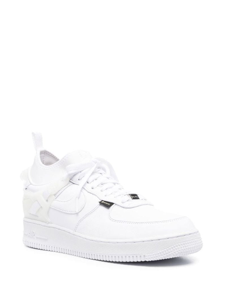 X Undercover White Air Force 1 Sneakers