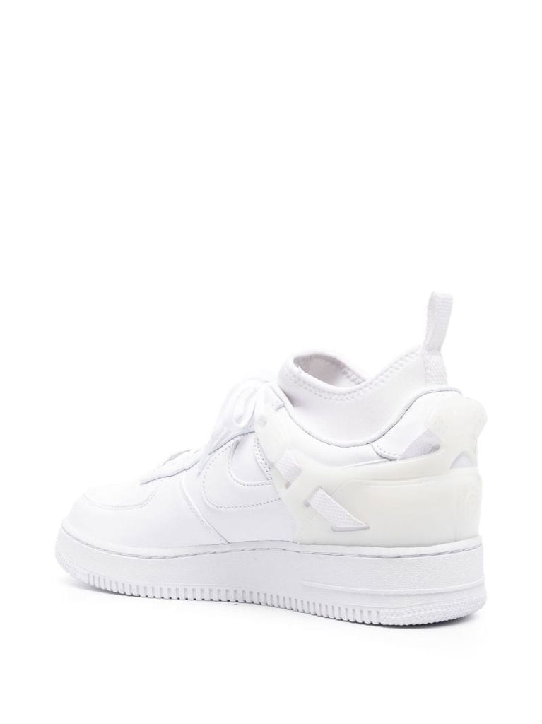 X Undercover White Air Force 1 Sneakers