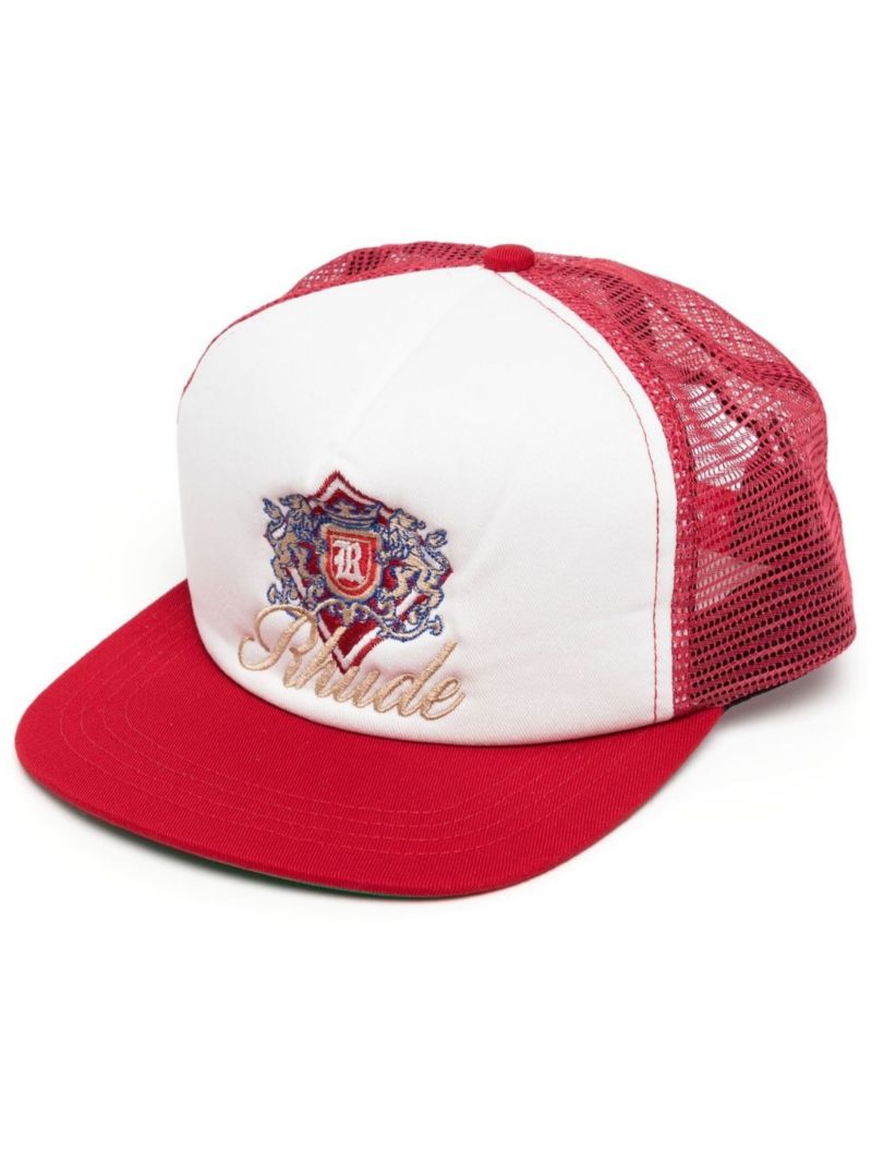 Red Crest Logo Trucker Cap