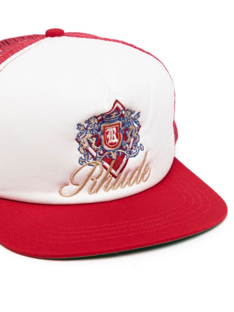 Red Crest Logo Trucker Cap