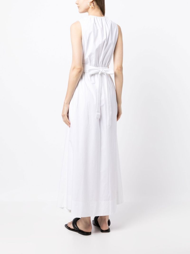 White Dion Cut Out Midi Dress