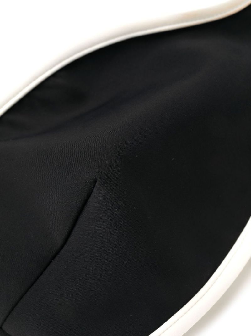 Black Claude Bandeau Bikini Top