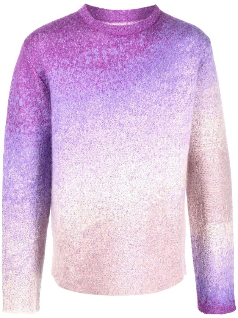 Purple Gradient Sweater