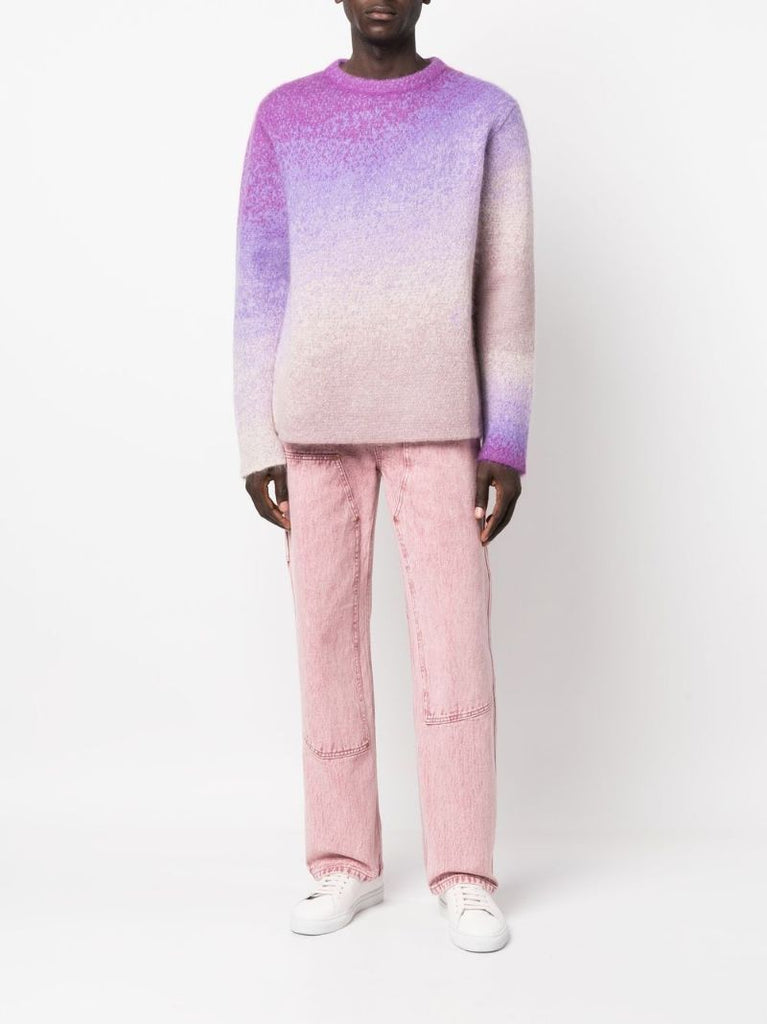 Purple Gradient Sweater