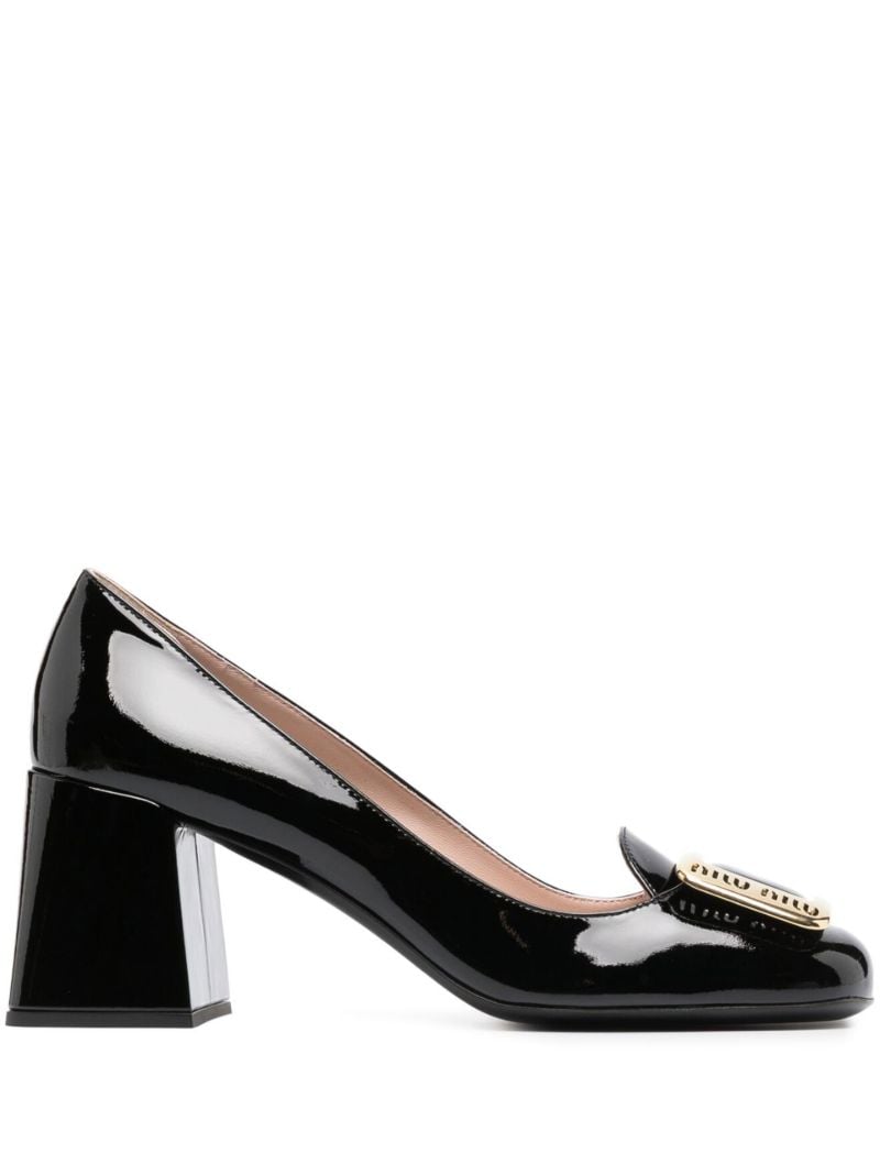 Black 65 Patent Leather Pumps