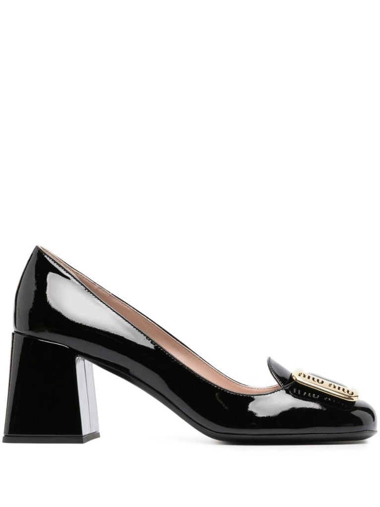 Black 65 Patent Leather Pumps