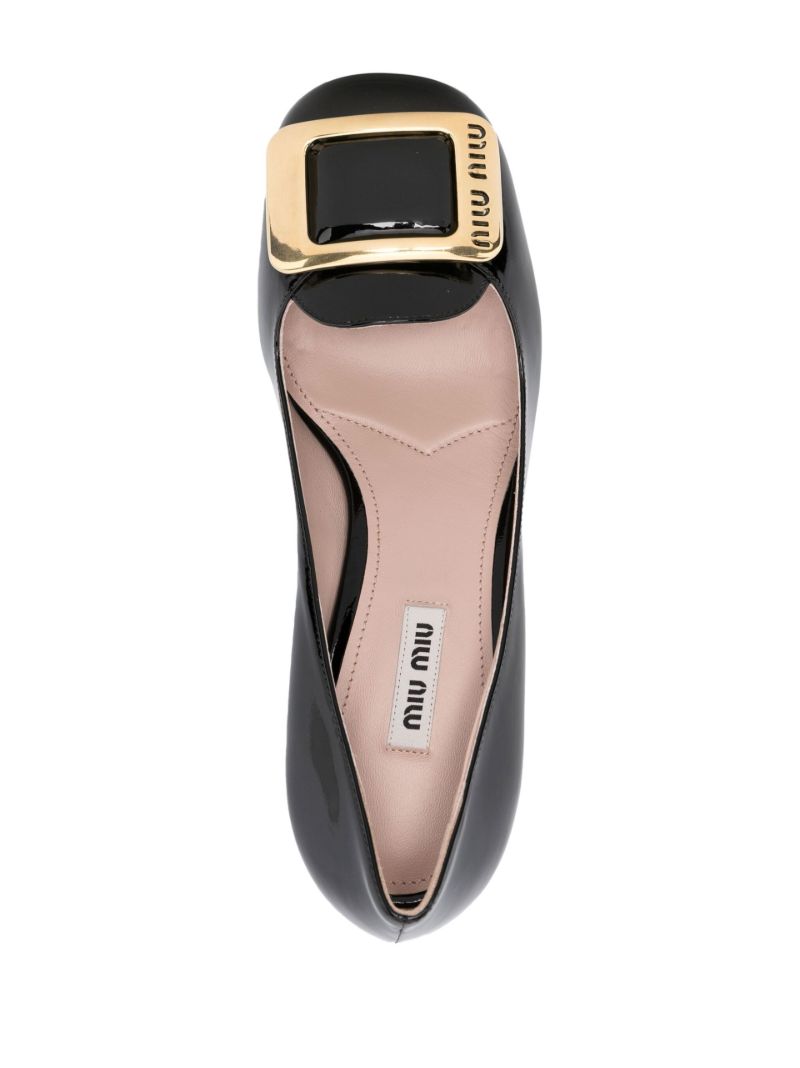 Black 65 Patent Leather Pumps