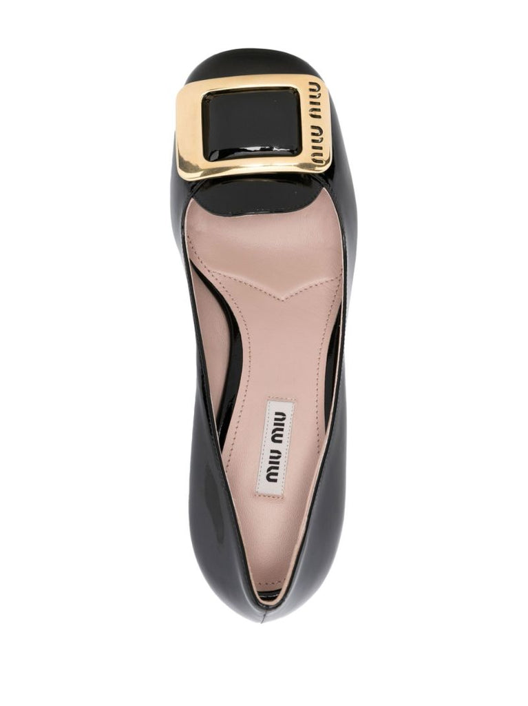 Black 65 Patent Leather Pumps