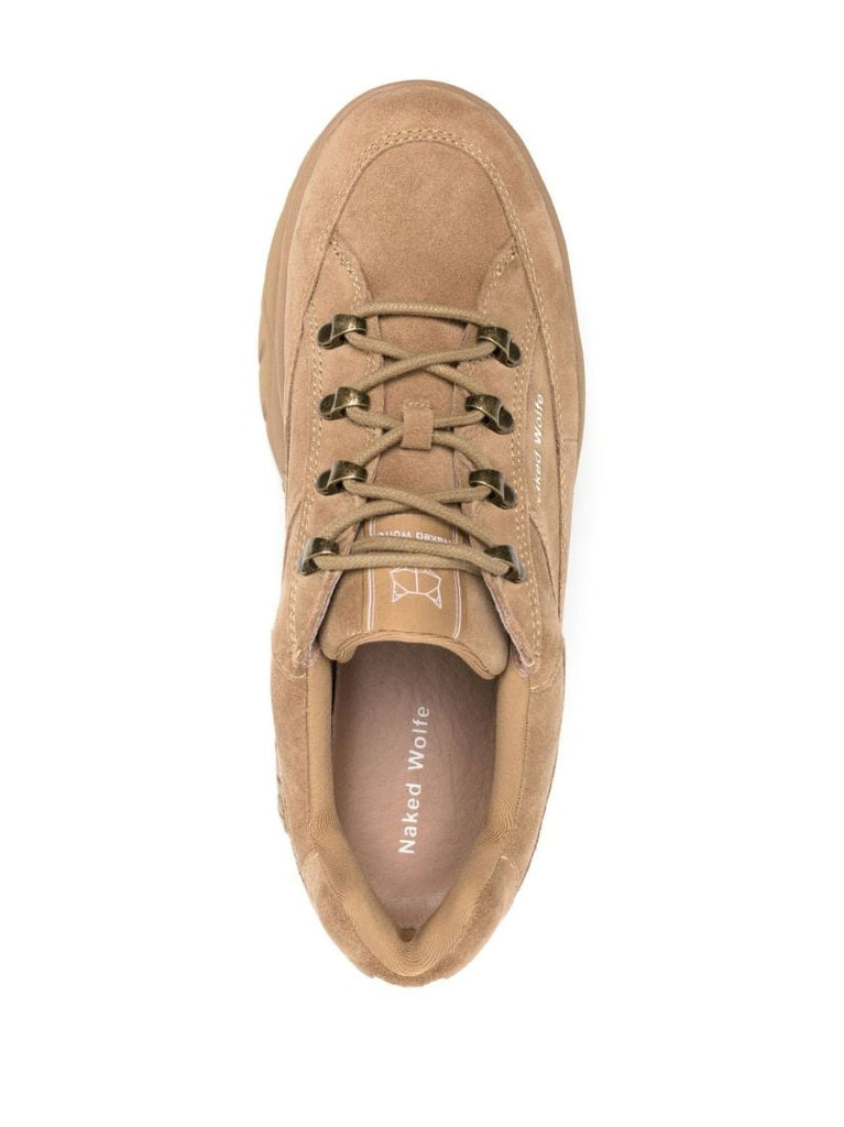 Neutral Sporty 70 Suede Sneakers
