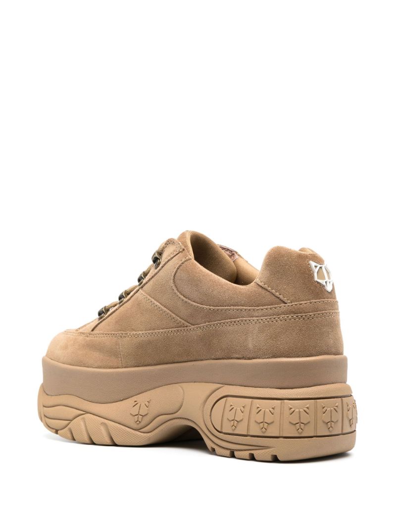 Neutral Sporty 70 Suede Sneakers