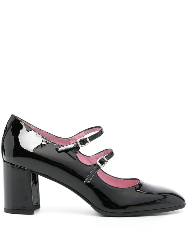 Black Alice 60 Leather Pumps