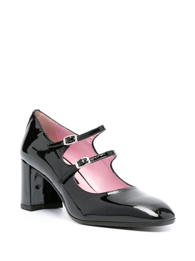 Black Alice 60 Leather Pumps