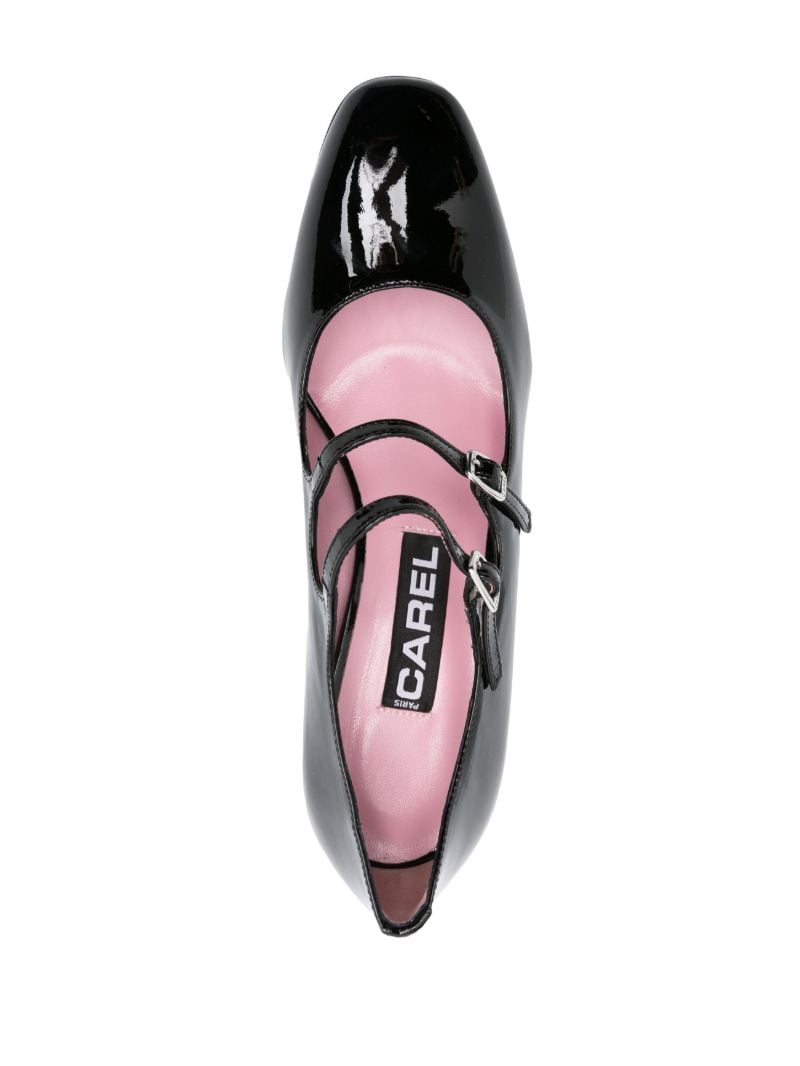 Black Alice 60 Leather Pumps