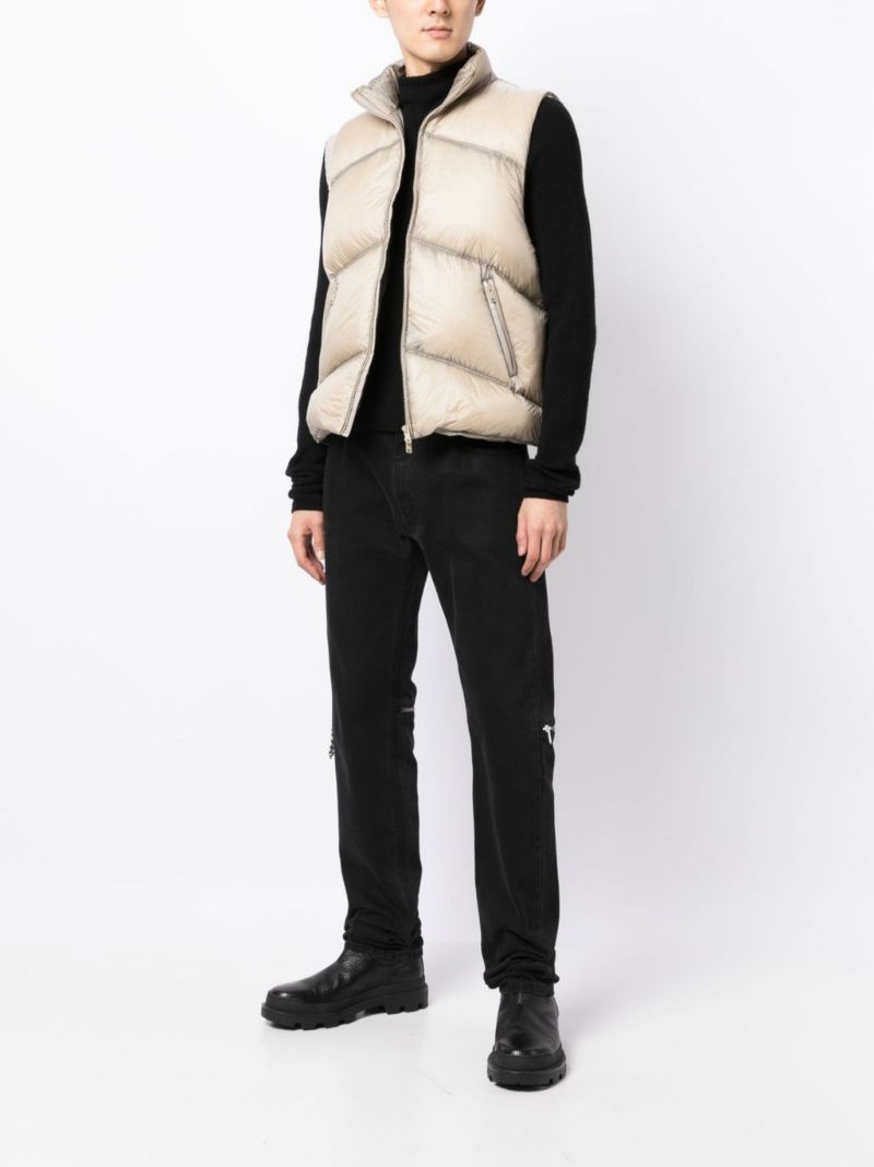 Neutral Quilted Gilet