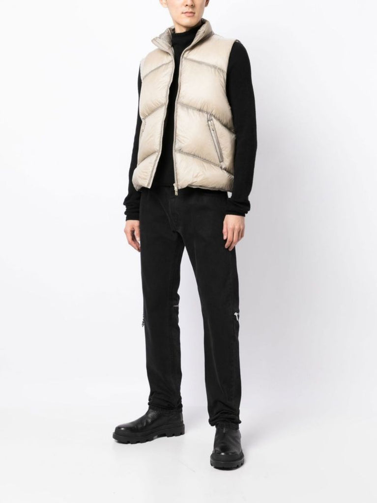 Neutral Quilted Gilet
