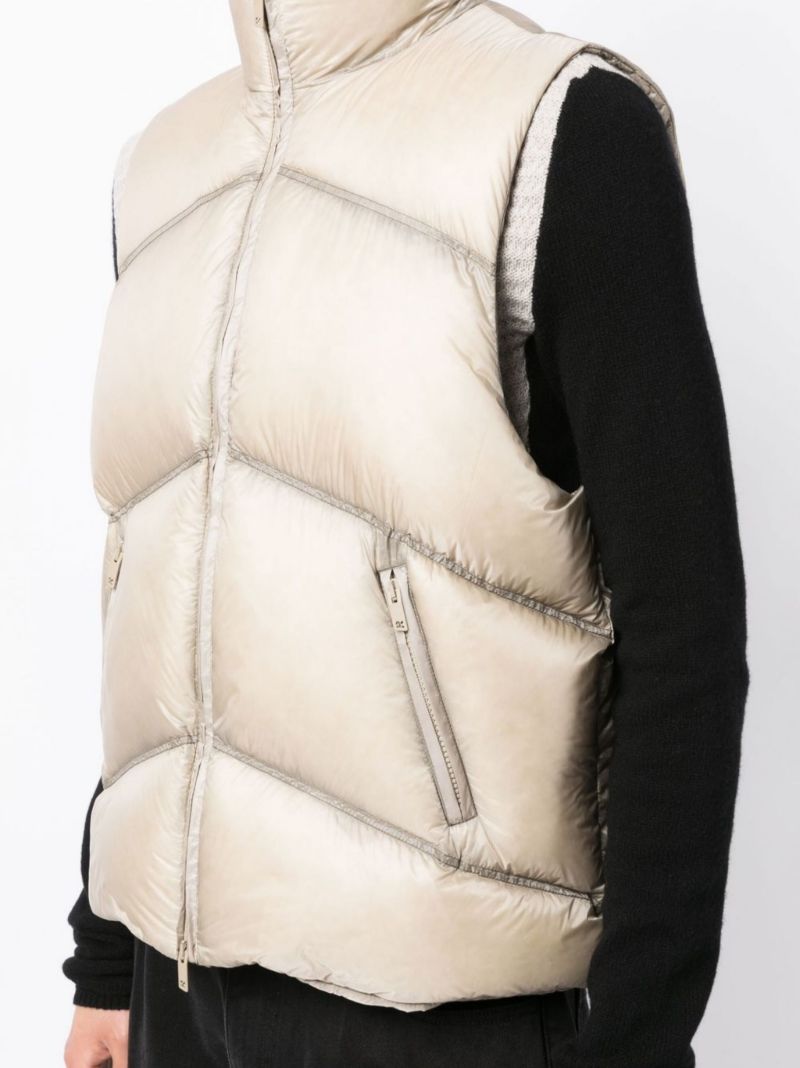 Neutral Quilted Gilet