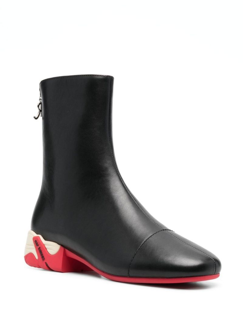 Black Solaris 45 Leather Ankle Boots
