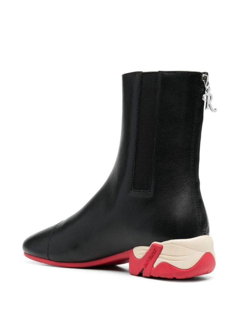 Black Solaris 45 Leather Ankle Boots