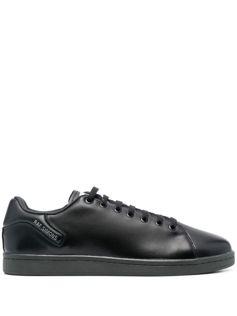 Black Orion Leather Sneakers
