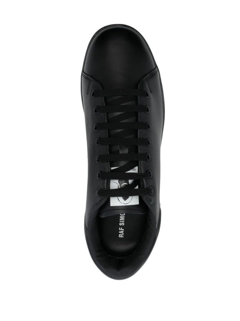 Black Orion Leather Sneakers