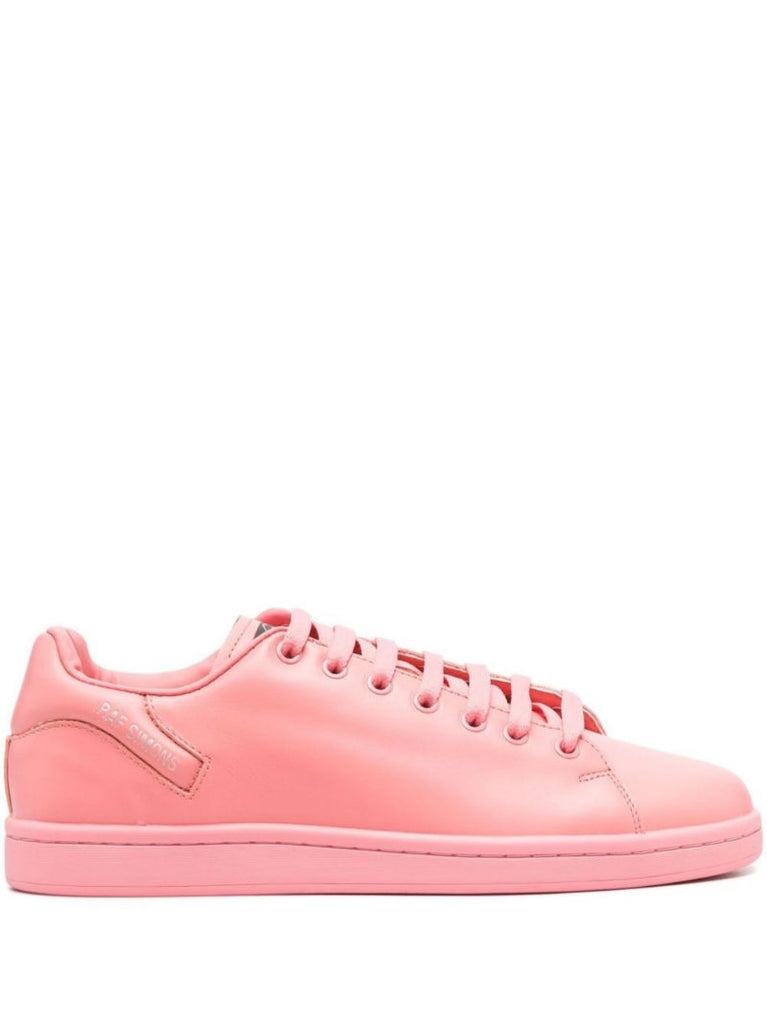 Pink Orion Low-top Leather Sneakers